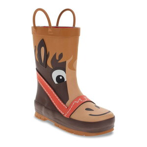 yz EGX^`[t fB[X u[cECu[c V[Y Western Chief Hayden Horse Boys' Waterproof Rain Boots Brown