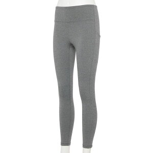 Tek Gear ���f�B�[�X �{�g���X �J�W���A���p���c ���M���X �n�C�E�G�X�g Women's Tek GearR Ultrastretchigh-Waisted Side Pocket 7/8 Leggings Charcoal �`���R�[��