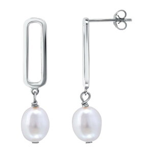 Aleure Precioso fB[X ANZT[ sAXECO Aleure Precioso Sterling Silver Freshwater Cultured Pearl Drop Earringsilver Tone Vo[