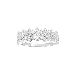 �v�������[�Y ���f�B�[�X �A�N�Z�T���[ �����O PRIMROSE Sterling Silver Cubic Zirconia Cluster Band Ring Sterling Silver �V���o�[