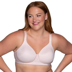 �o�j�e�B�t�F�A ���f�B�[�X �A���_�[�E�F�A �u���W���[ Vanity FairR Beauty Back Smoother Full-Figure Wireless Bra 71380 Sheer Quartz