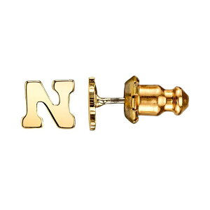 1928 ���f�B�[�X �A�N�Z�T���[ �s�A�X�E�C�������O 1928 14K Goldipped Initial Button Earrings N �S�[���h
