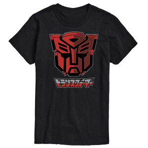 yz CZX LN^[ Y TVc gbvX Men's Transformers Autobot Comic Style Graphic Tee Black