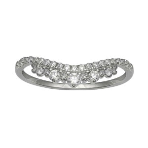 �v�������[�Y ���f�B�[�X �A�N�Z�T���[ �����O PRIMROSE Sterling Silver Cubic Zirconia Curve Ring Sterling �V���o�[