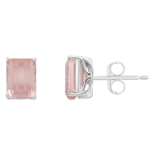 yz Alyson Layne fB[X sAXECO ANZT[ Alyson Layne Sterling Silver Rose Quartz Stud Earrings Sterling