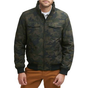 �h�b�J�[�Y �����Y �A�E�^�[ �W���P�b�g�E�u���]�� Men's DockersR 2-Pocket Bomber Jacket Camouflage