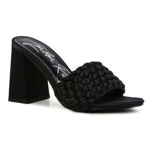 �����h�����O ���f�B�[�X �V���[�Y �p���v�X �T���_�� �q�[�� London Rag Lust Look Women's Block Heel Sandals Black �u���b�N