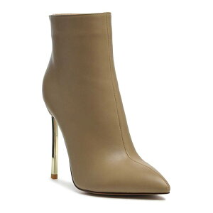 �����h�����O ���f�B�[�X �V���[�Y �u�[�c�E���C���u�[�c London Rag Siren She Women's Patent Stiletto Boots Taupe �g�[�v