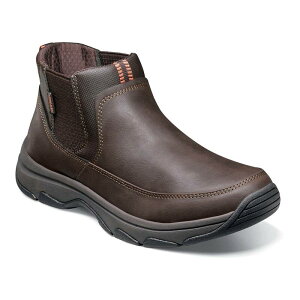 yz mubV Y u[cECu[c V[Y Nunn Bush Excavate Men's Moc Toe Chelsea Boots Brown