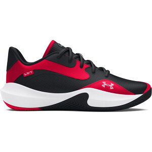 yz A_[A[}[ Y Xj[J[ V[Y Under Armour Lockdown 7 Low Men's Basketball Shoes Red