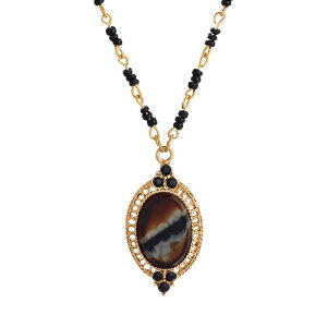 yz 1928 fB[X lbNXE`[J[Ey_ggbv ANZT[ 1928 Gold Tone Simulated Tiger Eye Necklace Brown