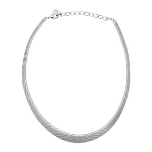 1928 fB[X ANZT[ lbNXE`[J[Ey_ggbv bV [X 1928 Omega Mesh Collar Necklace Silver Vo[