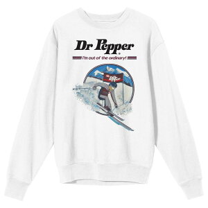 yz CZX LN^[ Y TVc gbvX Men's Dr. Pepper I'm Out of the Ordinary Graphic Tee White