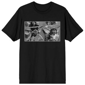�A�j���L�����N�^�[ �����Y �g�b�v�X T�V���c �O���t�B�b�N Licensed Character Men's Gremlins ClaShort Sleeveic Short Sleeve Graphic Tee Black �u���b�N