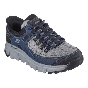 XPb`[Y Y V[Y u[cECu[c Skechers Hands Free Slip-insR Summits AT Men'shoes Gray Navy O[