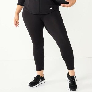 Tek Gear ���f�B�[�X �{�g���X �J�W���A���p���c ���M���X �n�C�E�G�X�g Women's Tek GearR Ultrastretchigh-Waisted Side Pocket 7/8 Leggings Black �u���b�N