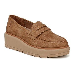 hN^[EV[ fB[X V[Y Xb|E[t@[ vbgtH[ Dr. Scholl's Nice Day Max Women's Platform Loafers Honey Brown uE