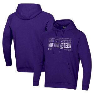 �A���_�[�A�[�}�[ �����Y �g�b�v�X T�V���c �p�[�J�[ Men's Under Armour Purple Northwestern Wildcats 2024 Sideline Wordmark Rival Pullover Hoodie Nwt Purple �p�[�v��