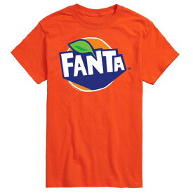 【送料無料】 ライセンス キャラクター メンズ Tシャツ トップス Men's Coca-Cola Logos Graphic Costume Tee Orange