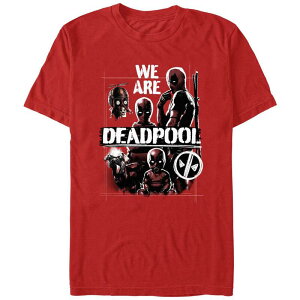 }[x Y gbvX TVc OtBbN Men's Marvel Deadpool And Wolverine We Are Deadpool Graphic Tee Red bh