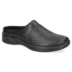 yz C[W[Xg[g fB[X T_ V[Y Easy Street Janalee Women's Black Woven Embossed Comfort Mules Black Woven Embossed