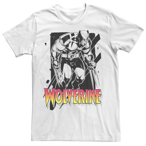 yz }[x Y TVc gbvX Men's Marvel X-Men Wolverine Sunfire Contrast Tee White
