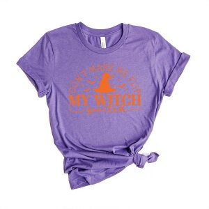 Simply Sage Market ���f�B�[�X �g�b�v�X T�V���c �O���t�B�b�N Simply Sage Market Witch Switch Short Sleeve Graphic Tee Grape �O���[�v