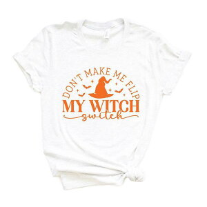 Simply Sage Market ���f�B�[�X �g�b�v�X T�V���c �O���t�B�b�N Simply Sage Market Witch Switch Short Sleeve Graphic Tee White �z���C�g