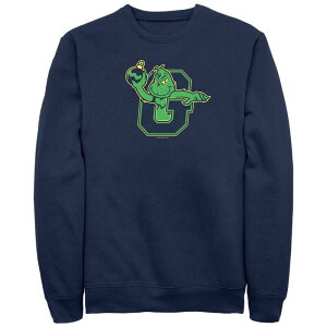 �A�j���L�����N�^�[ �����Y �g�b�v�X T�V���c �g�[�� �t���[�X �O���t�B�b�N Licensed Character Big & Tall Dr. Seuss Grinch Ready To Attack Graphic Fleece Navy �l�C�r�[