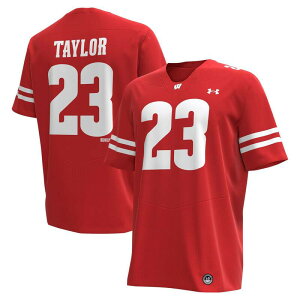 A_[A[}[ Y gbvX TVc W[W[ Men's Under Armour Jonathan Taylored Wisconsin Badgers Replicalumni Football Jersey Wis Red bh