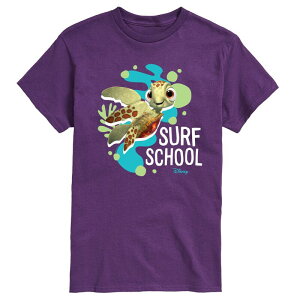 �f�B�Y�j�[ �s�N�T�[ �����Y �g�b�v�X T�V���c �O���t�B�b�N Disney / Pixar's Finding Nemo Squirt Men'surf School Graphic Tee Purple �p�[�v��