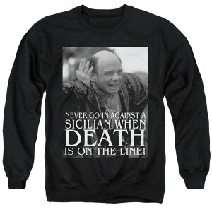 yz CZX LN^[ Y jbgEZ[^[ AE^[ Princess Bride Sicilian Adult Crewneck Sweatshirt Black