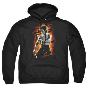 yz CZX LN^[ Y jbgEZ[^[ AE^[ Bruce Lee Dragon Fire Adult Pull Over Hoodie Black