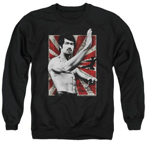 yz CZX LN^[ Y jbgEZ[^[ AE^[ Bruce Lee Concentrate Adult Crewneck Sweatshirt Black