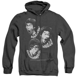 yz CZX LN^[ Y jbgEZ[^[ AE^[ Bruce Lee Sounds Of The Dragon Adult Heather Hoodie Black
