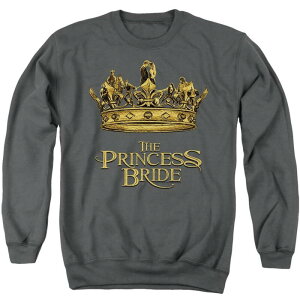 yz CZX LN^[ Y jbgEZ[^[ AE^[ Princess Bride Crown Adult Crewneck Sweatshirt Charcoal