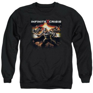 yz CZX LN^[ Y jbgEZ[^[ AE^[ Infinite Crisis Batman Adult Crewneck Sweatshirt Black