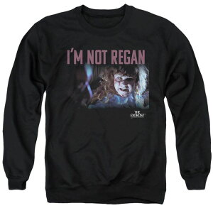 yz CZX LN^[ Y jbgEZ[^[ AE^[ The Exorcist Your Mother Adult Crewneck Sweatshirt Black