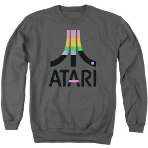 yz CZX LN^[ Y jbgEZ[^[ AE^[ Atari Breakout Inset Adult Crewneck Sweatshirt Charcoal
