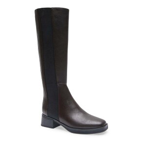GA\[Y fB[X V[Y u[cECu[c Aerosoles Daria Women's Knee-High Equestrian Boots Java Grainy Faux Leath