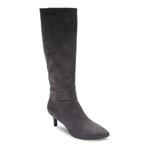 �G�A���\�[���Y ���f�B�[�X �V���[�Y �u�[�c�E���C���u�[�c Aerosoles Epic Women's Knee-High Boots Thunder Gray Faux Sued �O���[