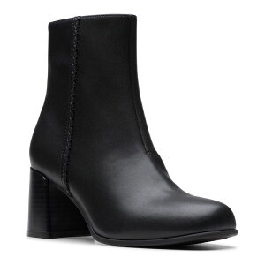 N[NX fB[X V[Y u[cECu[c g[ U[ ClarksR Keirsta Cove Women's Leather Tall Boots Black ubN