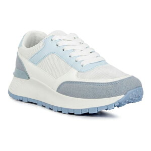 �����h�����O ���f�B�[�X �V���[�Y �X�j�[�J�[ ���[�X London Rag Nairobi Women's Non-Ordinary Lace Up Sneakersky Blue �u���[