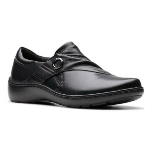 yz N[NX fB[X Xb|E[t@[ V[Y Clarks Cora Aubrie Women's Leather Shoes Black