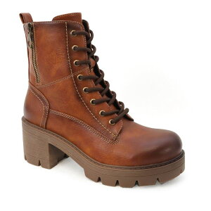 ���L ���f�B�[�X �V���[�Y �u�[�c�E���C���u�[�c Yoki Jolene Women's Western Lug Sole Boots Rust ���X�g