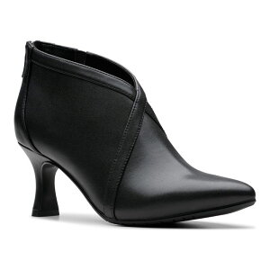 N[NX fB[X V[Y u[cECu[c AN U[ ClarksR Kataleyna Sol Women's Leather Dress Ankle Boots Black ubN