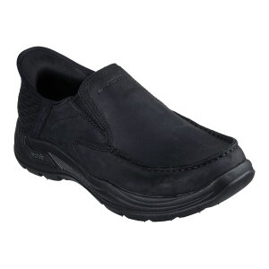 yz XPb`[Y Y Xb|E[t@[ V[Y Skechers Hands Free Slip-insR Relaxed FitR Arch Fit Motley Milo Men's Shoes Black