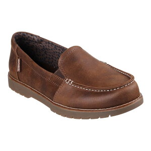 XPb`[Y fB[X V[Y T_ [t@[ BOBS by SkechersR Chillugs Centralook Women's Loafers Brown uE