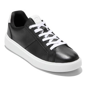 yz R[n[ fB[X T_ V[Y Cole Haan Grand Crosscourt Coaster Women's Sneakers Black White