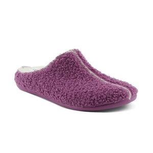 tNTX fB[X V[Y T_ Flexus by Spring Step Lyndel Women'sherpa Slippers Plum v